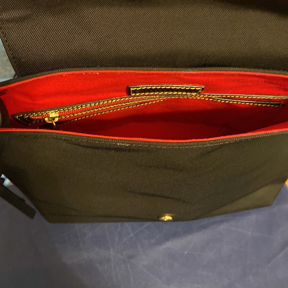 EUC Dooney Nylon Flap Backpack - Picture 3 of 7